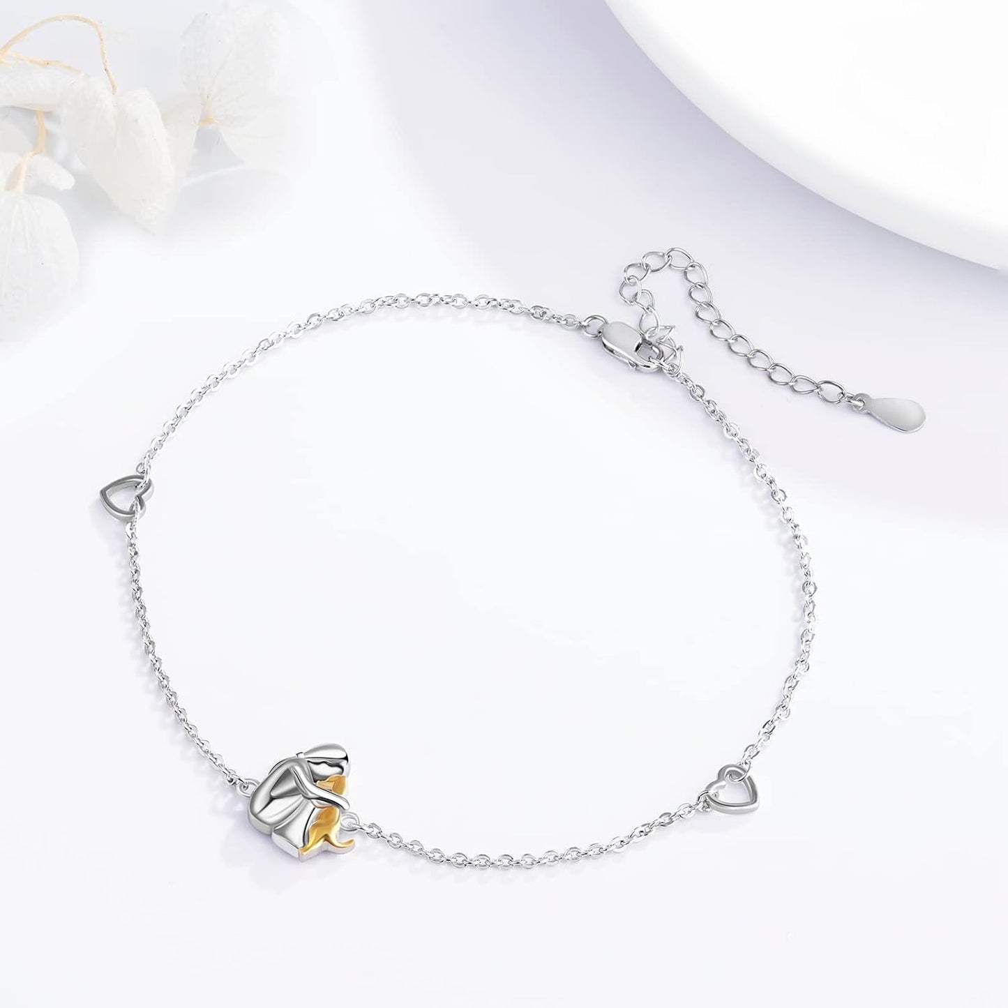 Lola™ - Bracelet avec Icône de Chien